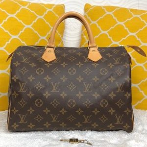 🌸OFFERS?🌸💯%Auth Louis Vuitton Speedy30 Monogram